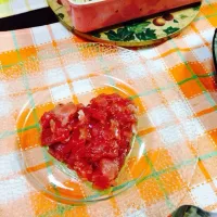 Snapdishの料理写真:まぐろのアボカドタルタル|ひちさん