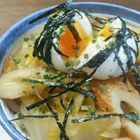 Snapdishの料理写真:すき焼き風うどん|Rino Hoshiさん