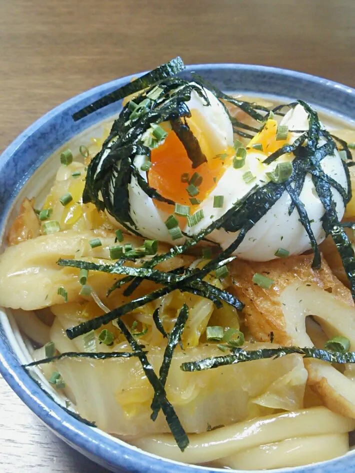 Snapdishの料理写真:すき焼き風うどん|Rino Hoshiさん