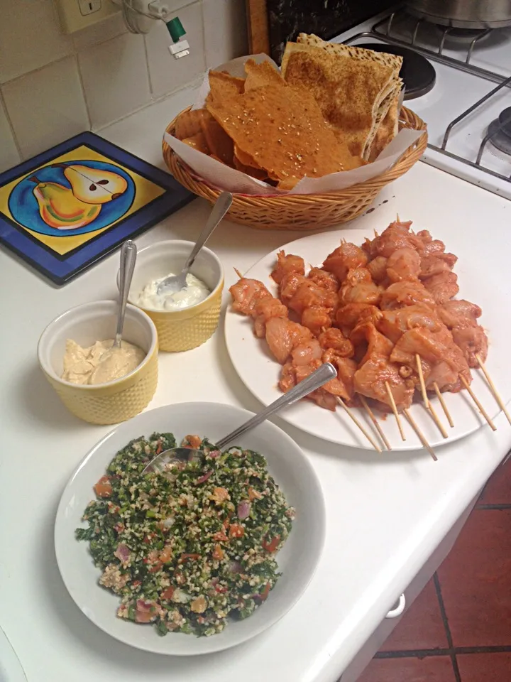 Tonight's homemade Lebanese feast about to be cooked!|Samantha Jane Russoさん