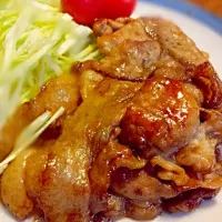 超簡単！生姜茶で作る生姜焼き♪