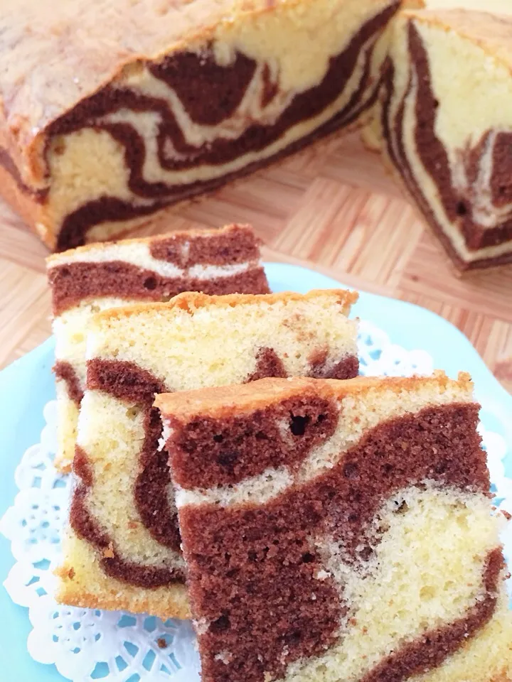 Butter marble cake|12Dragonさん