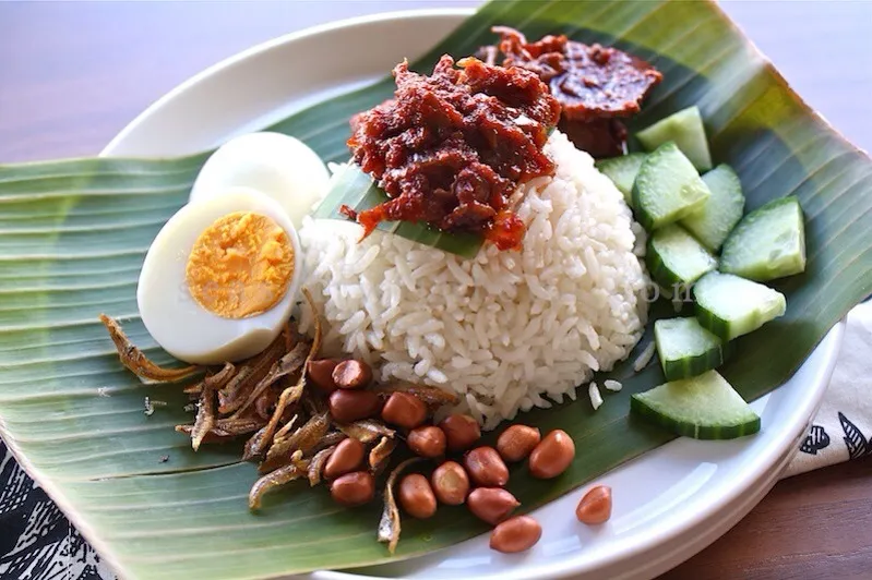 Nasi lemak dinner|ernydaniさん