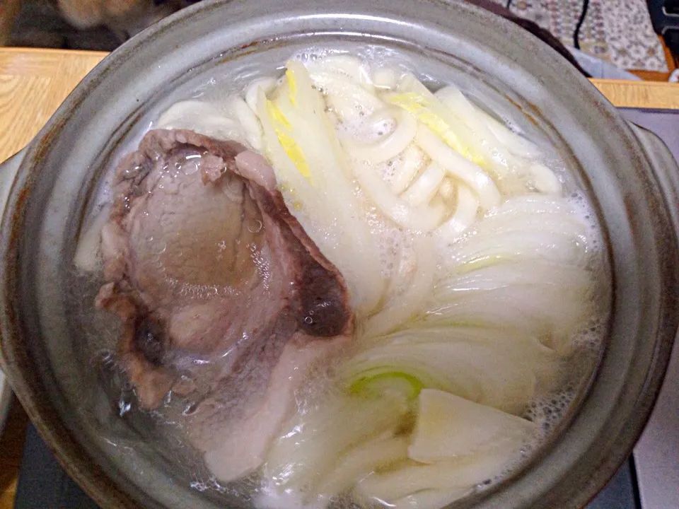 シンプル鍋焼きうどん|Tarou  Masayukiさん