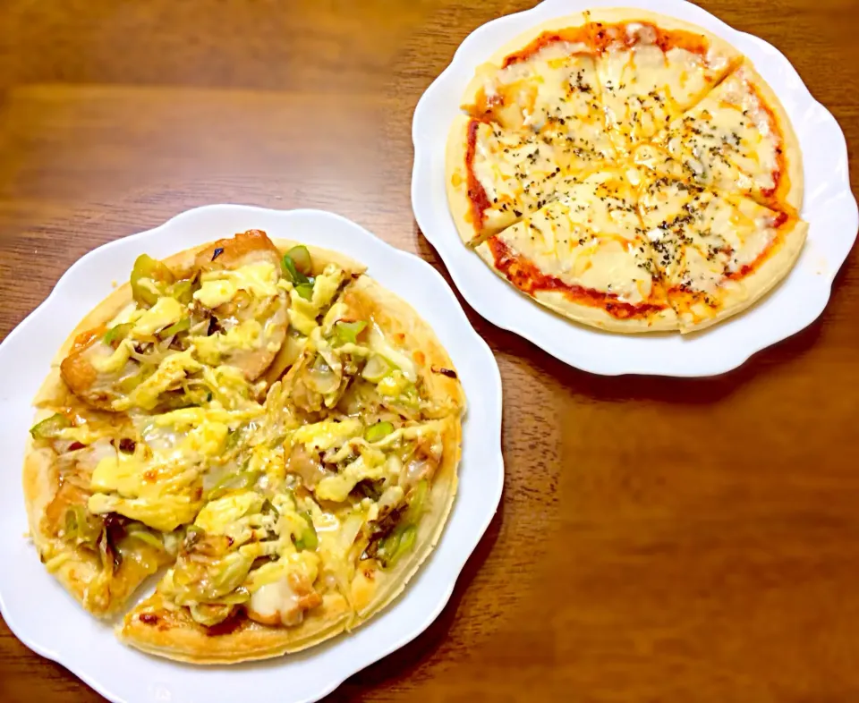 Snapdishの料理写真:お家で簡単手作りピザ🍕|Sato5さん