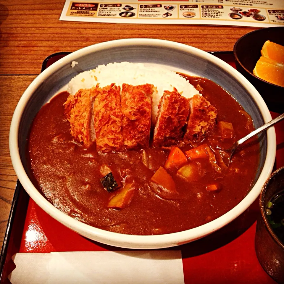 ぴり辛とんかつカレー|maixx ใหม่さん