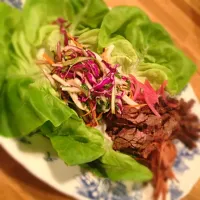 Steak lettuce wrap|aaron martinさん