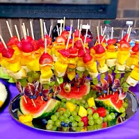 Snapdishの料理写真:Fruit Kabobs|Alina Floryさん