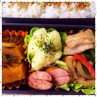 Snapdishの料理写真:旦那弁当2/27|chikaさん