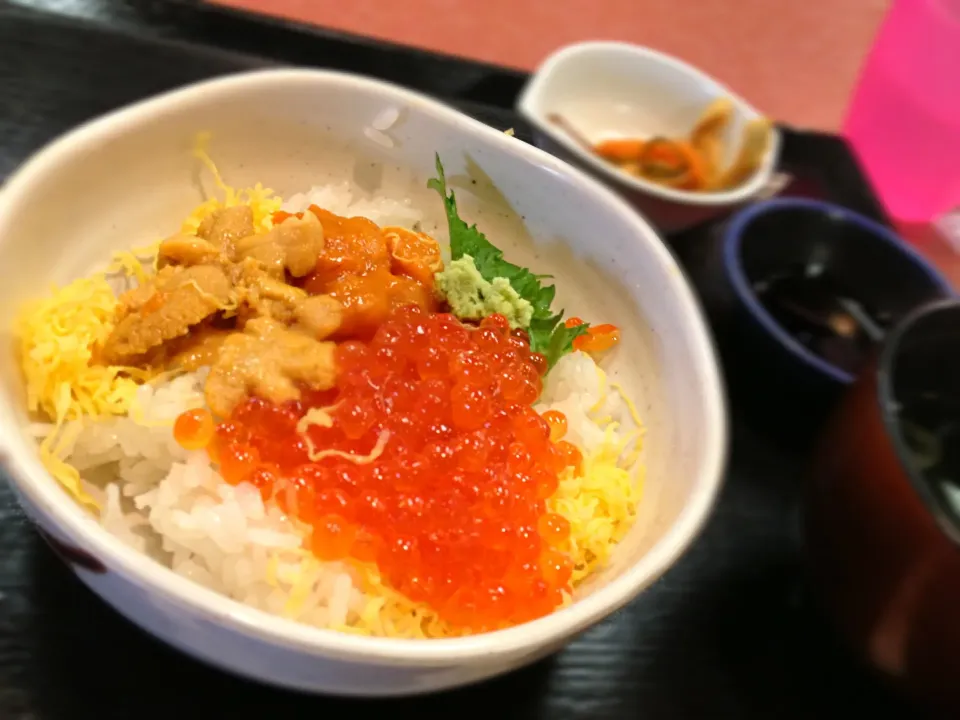 ウニいくら丼|にとめこさん