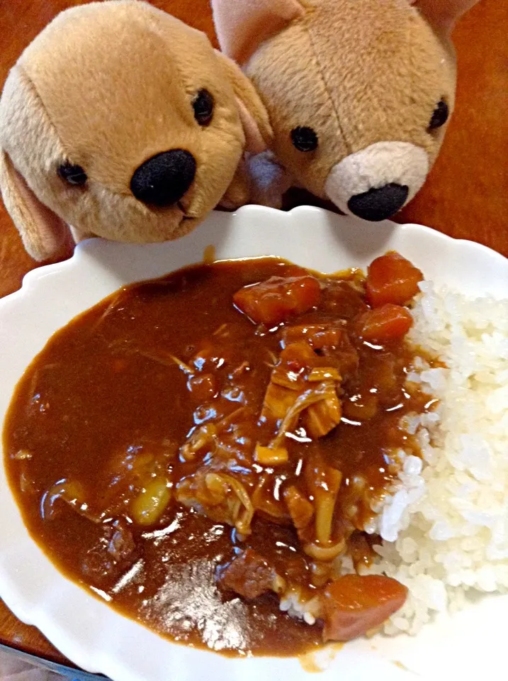 Snapdishの料理写真:ハヤシライス|しばお（≧∇≦）さん