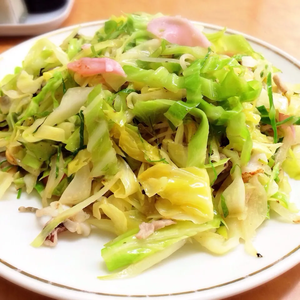 Snapdishの料理写真:黄林閣 皿うどん太麺|kkkyokoさん