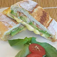 Homemade avacado and veg tuna panini|Christine Cheungさん