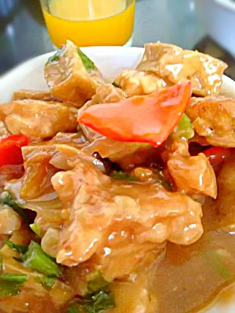 Sweet & Sour Fish Tofu|Dan Alfred Garcia Madriagaさん