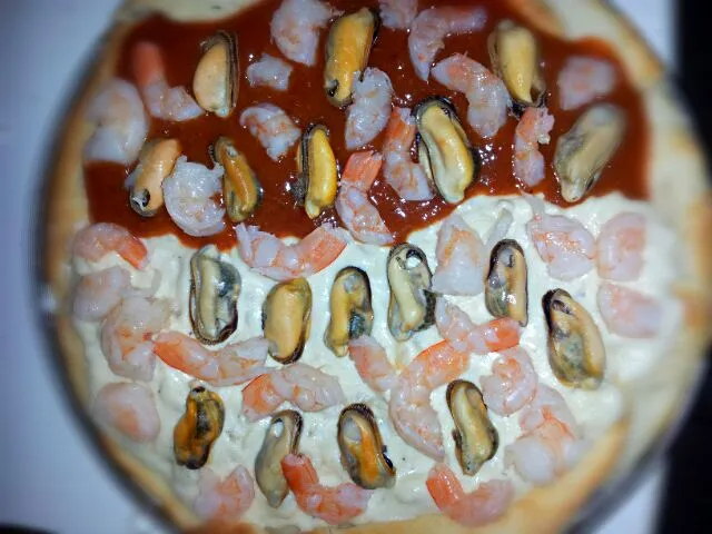 Seafood pizza|Tiffany Maiteeさん