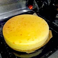 Snapdishの料理写真:baked cheese cake|Sakura Diyanaさん