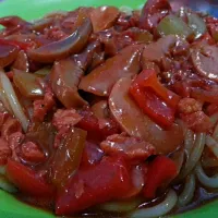 Spaghetti with spicy tuna marinara sauce|Lutong Tambayさん