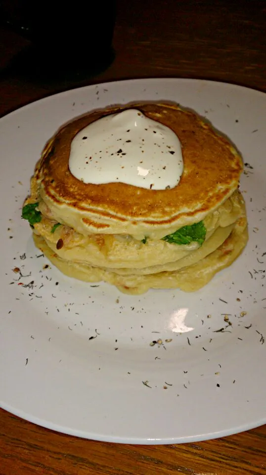 Tuna basili pancakes|simoneさん