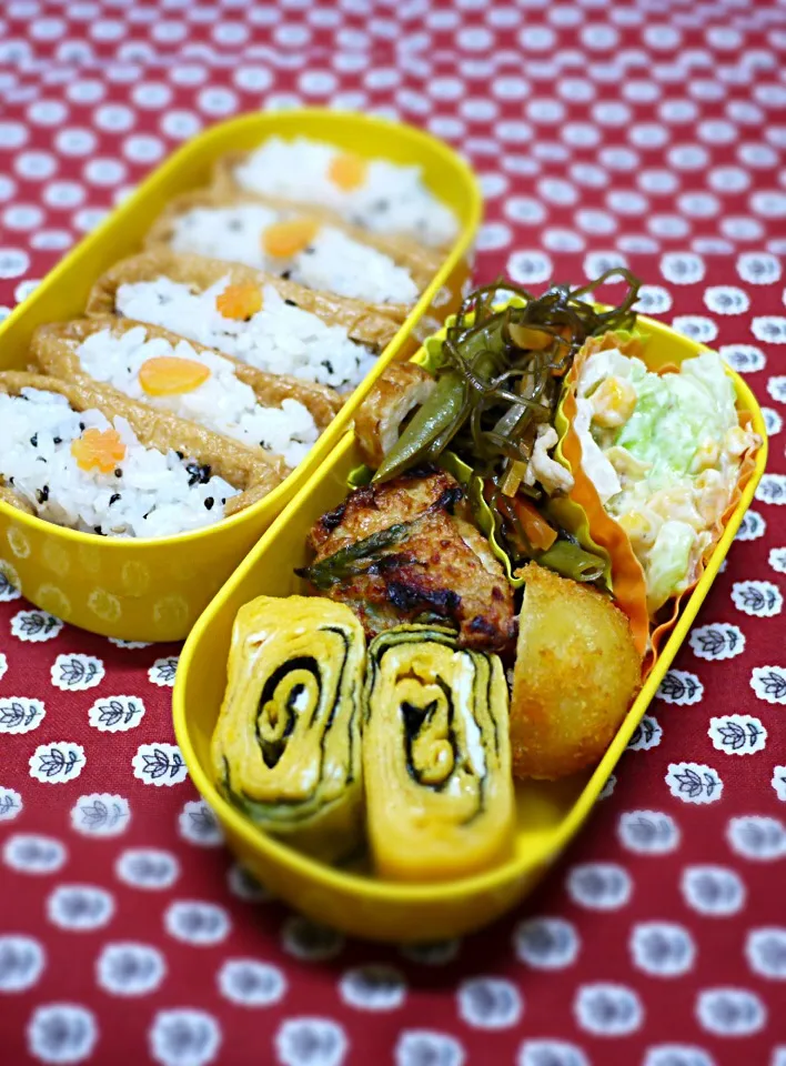 Snapdishの料理写真:お稲荷さん弁当  ^ ^|kokoさん