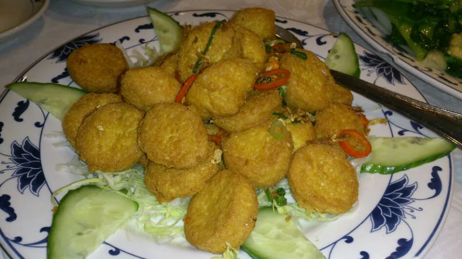 fried tofu salt. and pepper|Pien Liem-Purbaさん