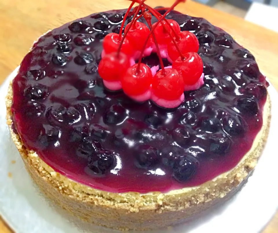 Blueberry cheesecake|sharon teoさん