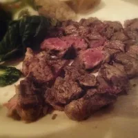 Snapdishの料理写真:스테이크 steak ♥|Hwa-Kyung  Jangさん