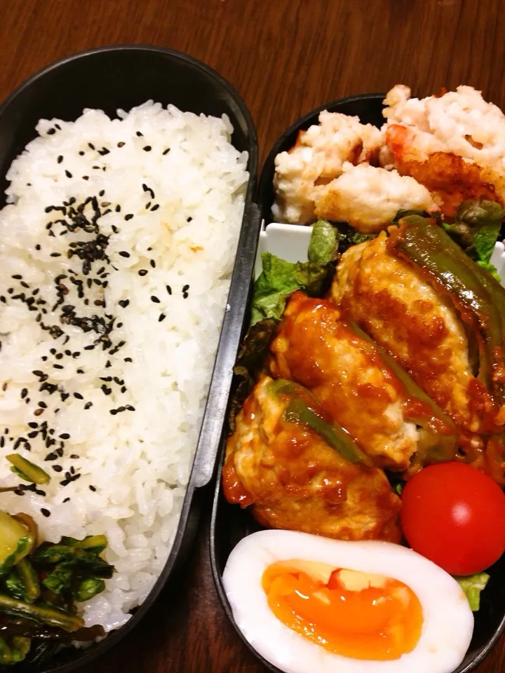 Snapdishの料理写真:0228 今日のパパお弁当|江口亜梨子さん