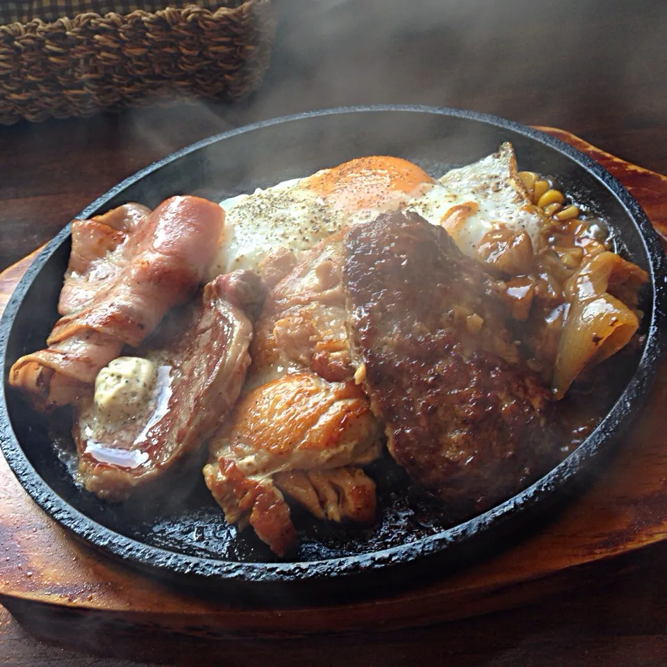 Snapdishの料理写真:シェフにおまかせ盛合せランチ@Twin Tree(入谷)|塩豚骨さん