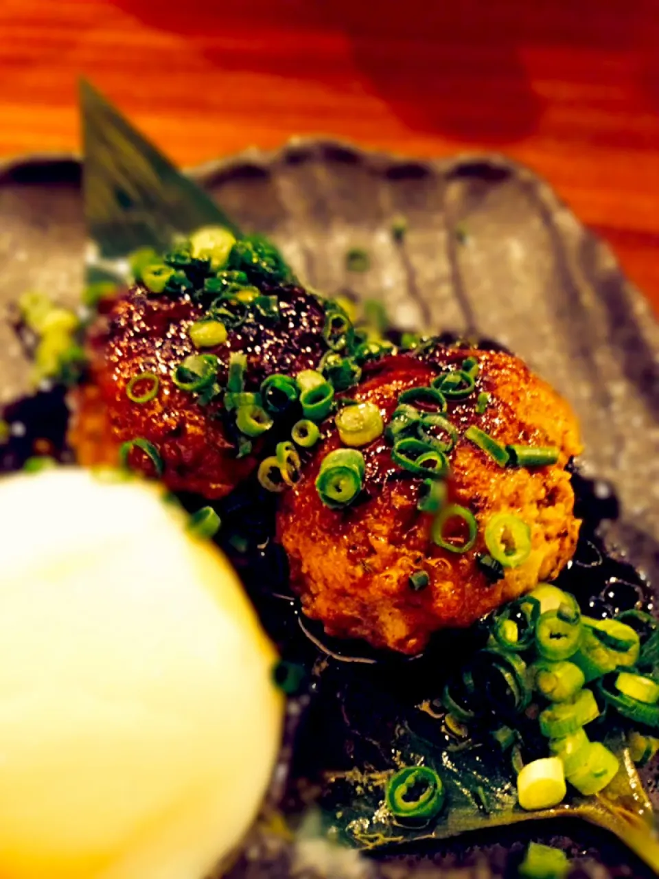 お洒落な居酒屋で大好きなつくね！！！！|美朱さん