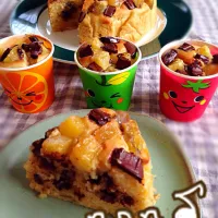 Snapdishの料理写真:🍠お芋チョコ🍫しっとりケーキ