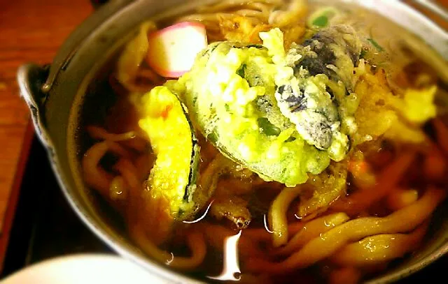 野菜天うどん　ばあちゃんが打ったうどんを思い出します…|砂雪さん