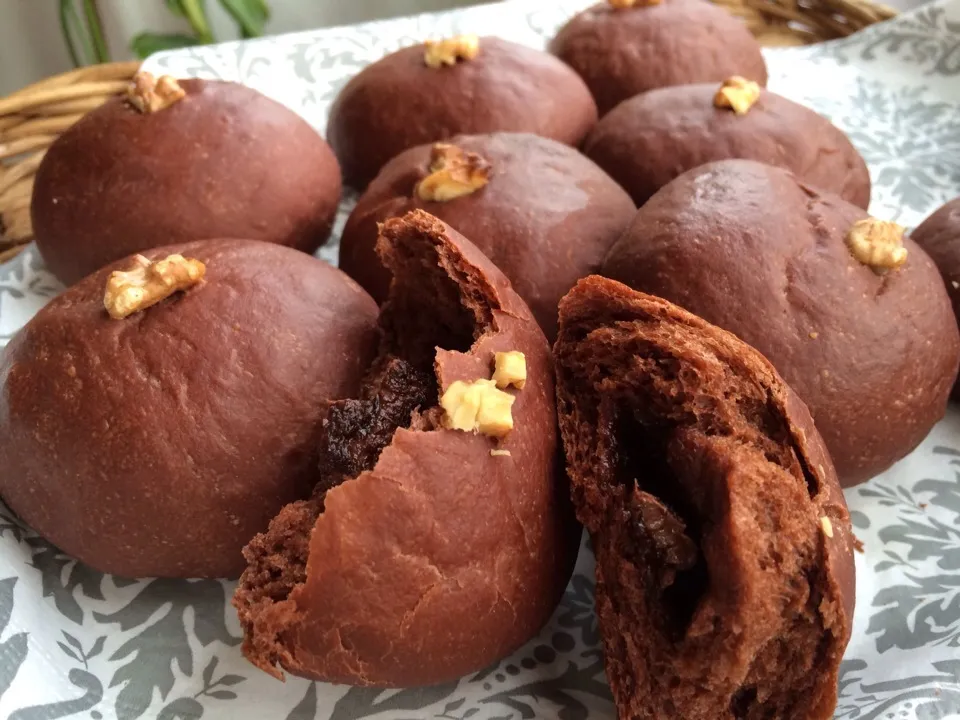 ハルさんも作ってた…おかなさんの料理 ふわふわコロン♡ココアチョコパン|naoさん