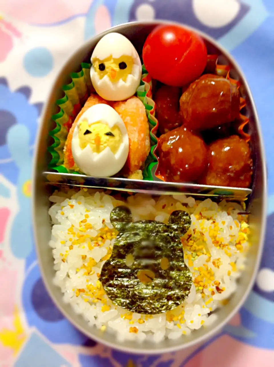 Meat ball & egg obento|Aira F. Kimuraさん