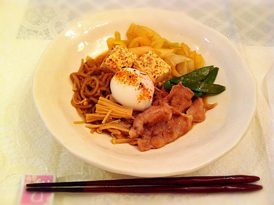 豚肉のすき焼き風煮物|めぇさん