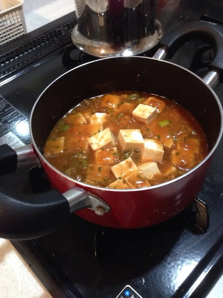 両手鍋で作る麻婆豆腐|Potroさん