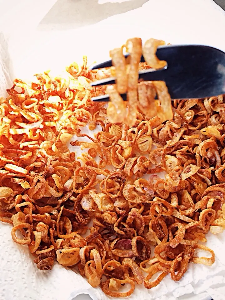 Crispy fried shallots|12Dragonさん