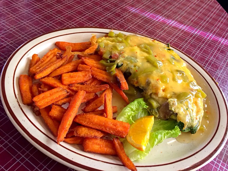 Veggie Omelet with New Mexico Green Chile|Rich Wagnerさん