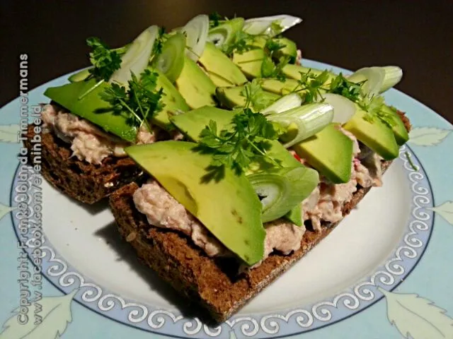 Bread with mackerel and avocado|Frank&Jolanda - Eteninbeeldさん