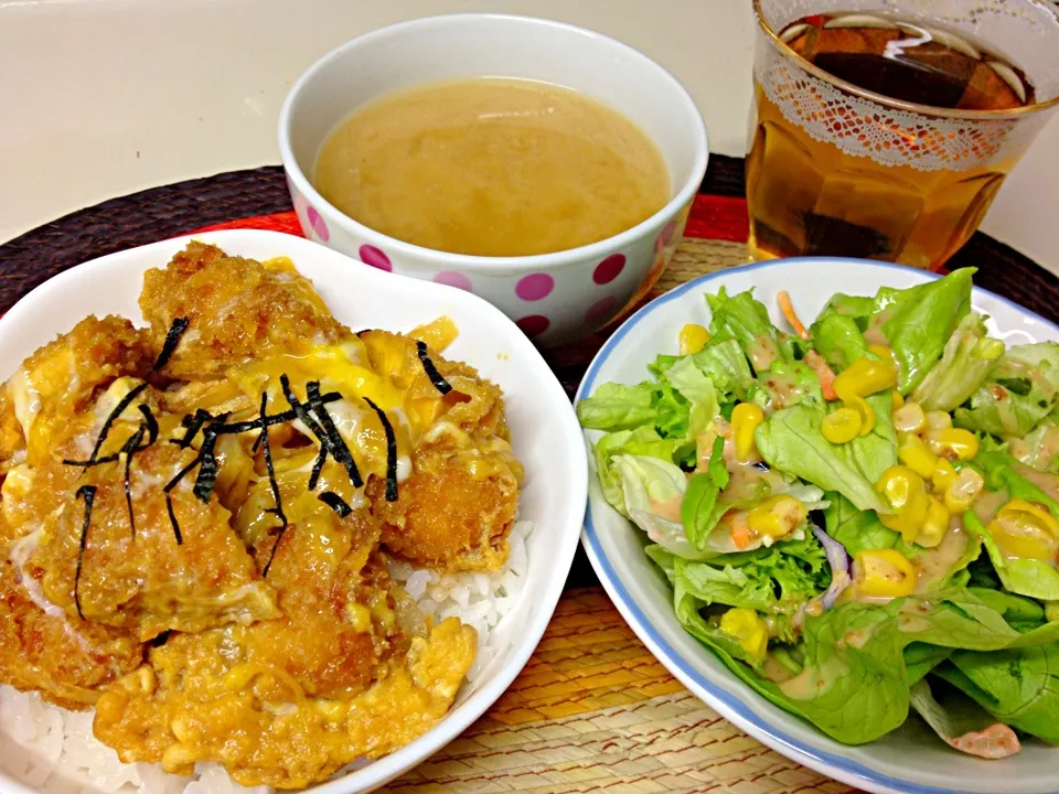 胸肉deカツ丼|チビミミさん