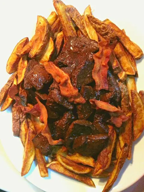 White Wine Marinated Liver with Bacon & Fried Potatoes|S Theoさん