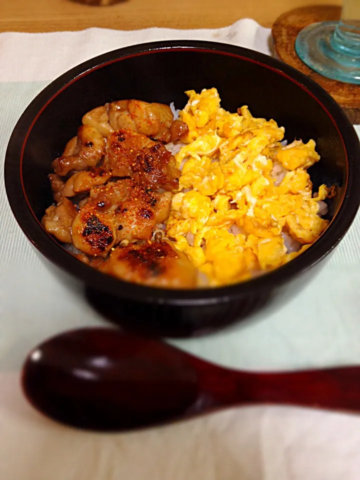 鳥の照り焼き丼|Saki Ikenoさん