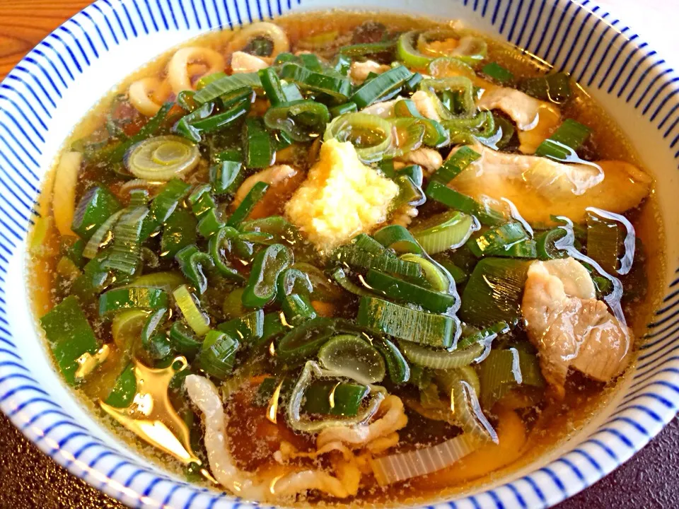 豚ねぎ生姜うどん|kobaさん