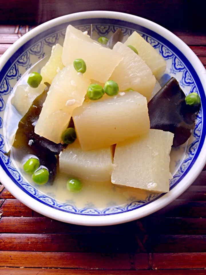 聖護院大根の塩麹煮|ちーちさん