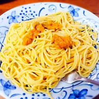 ウニのパスタ|やなせさん