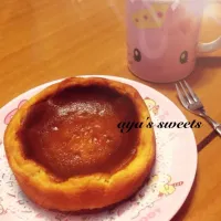 Snapdishの料理写真:ベイクドチーズケーキ|ପ(๑•̀ᴗ-♡ॢ)ෆayaෆ*೨⋆*✩さん