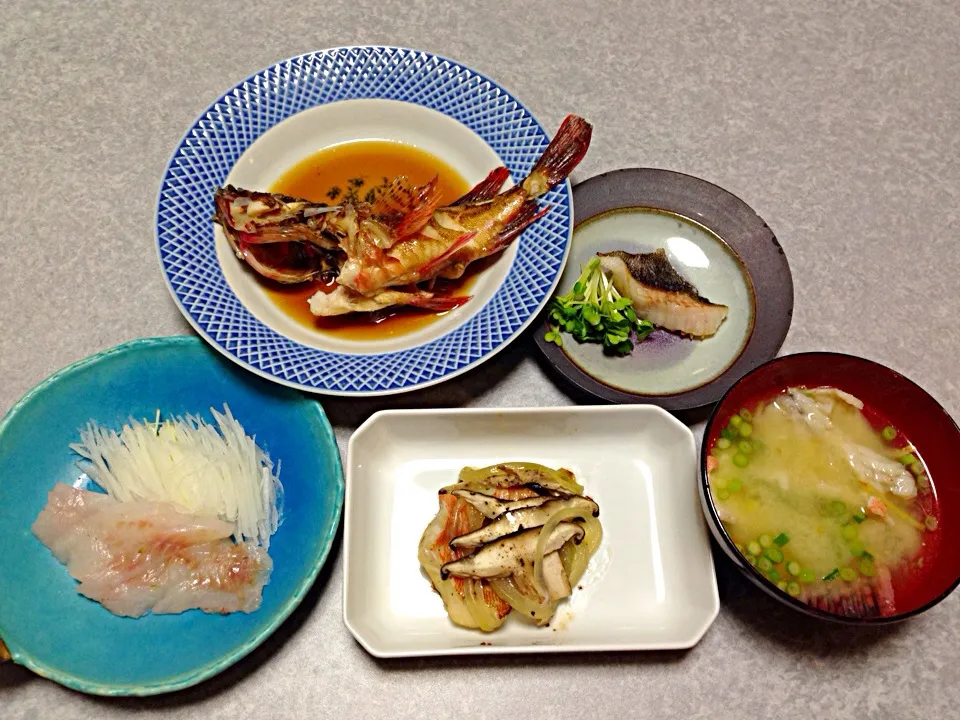 また 魚料理σ^_^;|Orie Uekiさん