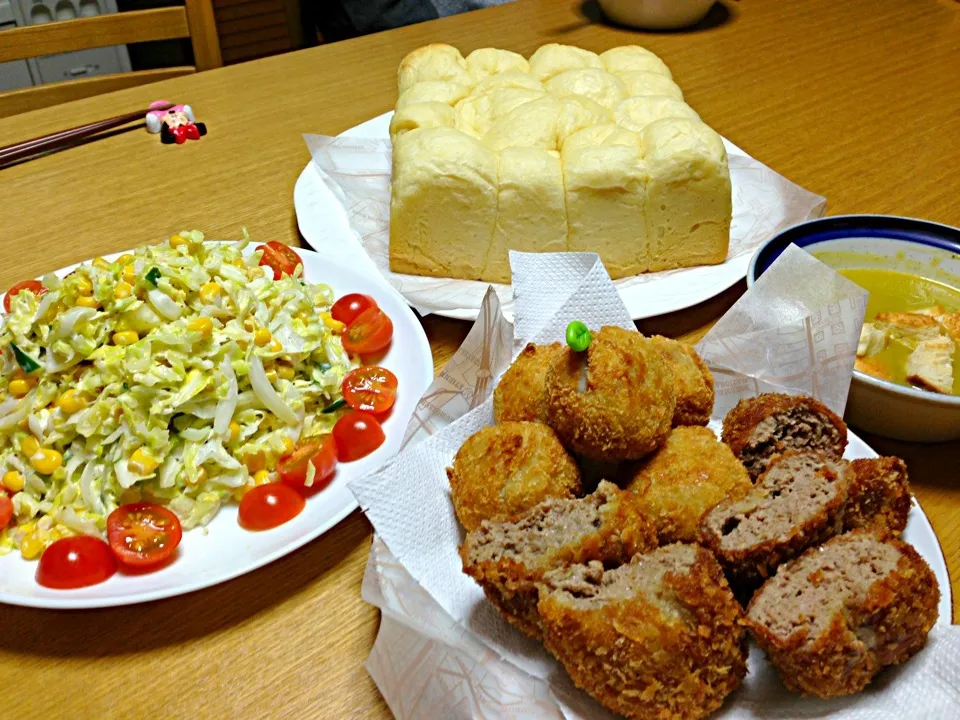 Snapdishの料理写真:久々に晩ご飯作ったよ〜✌|川上千尋さん