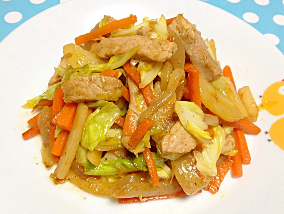 Pork & Vegs. Stir fry|Liezlさん