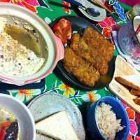 グリーンカレー＆ミルク食パン＆チーズカツ＆ケランチム＆炊き込み御飯 ！笑|みたそさん