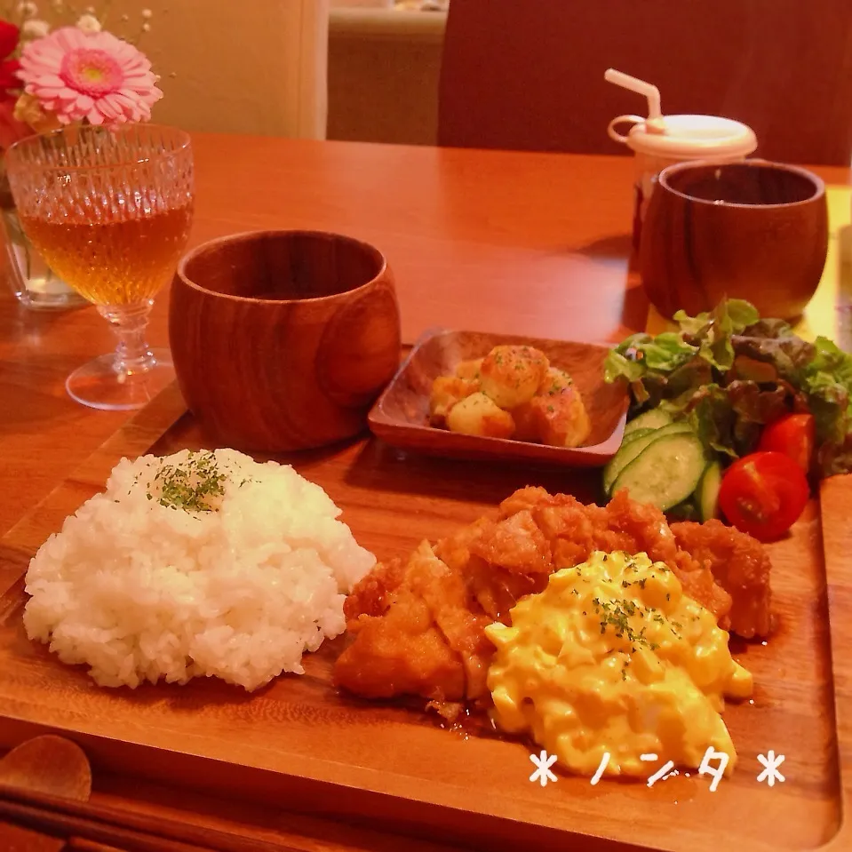 Snapdishの料理写真:今晩のワンプレート♡|＊ノンタ＊さん